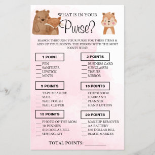 Prospectus 14 Cm X 21,6 Cm Woodland Qu'est-ce que dans votre sac à main