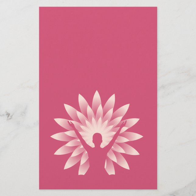Prospectus 14 Cm X 21,6 Cm Yoga (Devant)