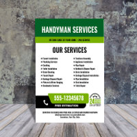 24h/24, 7j/7 Handyman & Plumbing Services BLACK GR
