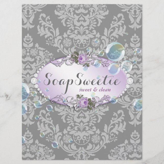 Prospectus 21,6 Cm X 24,94 Cm 311 Savon et bulles faits main (Devant)