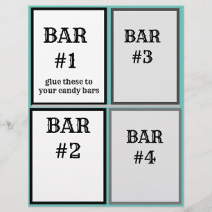 Prospectus 21,6 Cm X 24,94 Cm 8 1/2 x 11" Dépliant pour les enveloppes de bar à