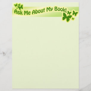 Prospectus 21,6 Cm X 24,94 Cm À propos de mon livre vert