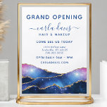 Prospectus 21,6 Cm X 24,94 Cm Agate Galaxy Céleste Stars Salon Grand Ouverture<br><div class="desc">Agate Galaxy Celestial Stars Salon Grand Ouverture Flyer. Elégant or agate aquarelle galaxy céleste à la main lettré style calligraphie script design professionnel. Parfait pour les maquilleurs,  coiffeurs,  cosmétologues,  et plus encore !</div>