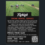 Prospectus 21,6 Cm X 24,94 Cm Agriculture Drone Portrait, Drone Rental Company<br><div class="desc">Ferme Portrait De Drone,  Drone Rental Company Flyers Publicitaires Par Le Magasin Carte de visite.</div>