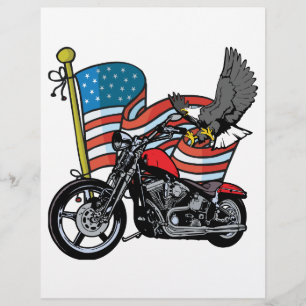 Prospectus 21,6 Cm X 24,94 Cm Aigle des États-Unis