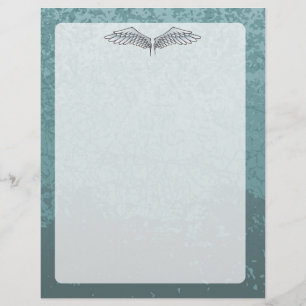 Prospectus 21,6 Cm X 24,94 Cm Ailes gris-bleu