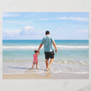 Prospectus 21,6 Cm X 24,94 Cm Ajouter votre propre photo et/ou texte