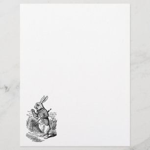 Prospectus 21,6 Cm X 24,94 Cm Alice vintage au pays des merveilles