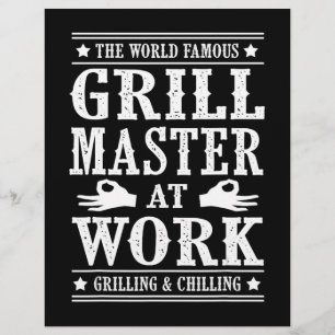Prospectus 21,6 Cm X 24,94 Cm Amateurs de BBQ   Le célèbre maître du grill au tr