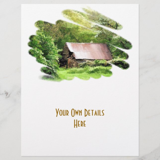 PROSPECTUS 21,6 CM X 24,94 CM ANCIENNE GAILLE (Devant)