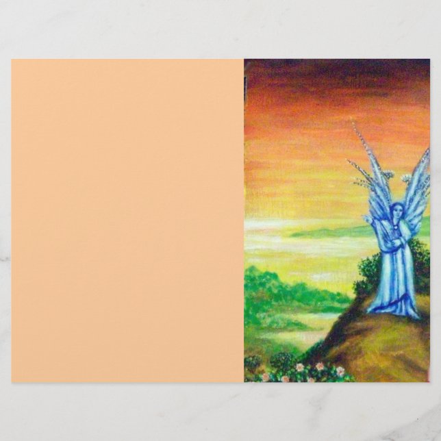 Prospectus 21,6 Cm X 24,94 Cm ANGE TWILIGHT rose violet brun blanc (Devant)