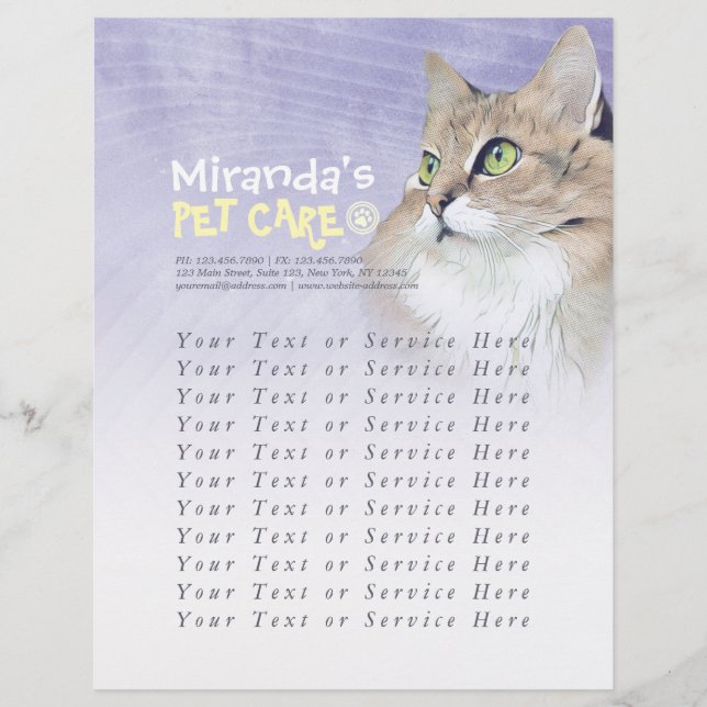 Prospectus 21,6 Cm X 24,94 Cm Animaux de compagnie assis Bain Grooming Beauté Sa (Devant)