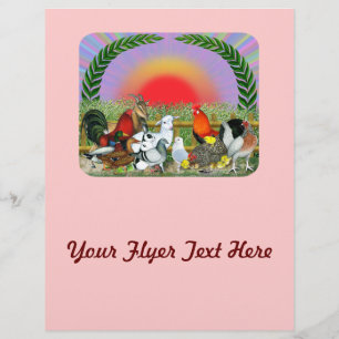 Prospectus 21,6 Cm X 24,94 Cm Animaux de ferme