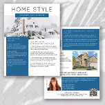 Prospectus 21,6 Cm X 24,94 Cm Annonce de janvier immobilier<br><div class="desc">🏡 Ce bulletin de marketing immobilier HOME STYLE vous permettra de mieux connaître votre marque et de générer de nouvelles pistes. Le design moderne attirera l'oeil de vos clients potentiels et leur fera savoir que vous êtes l'agent immobilier sympathique et compétent. 📝 Le modèle est facile à modifier à l'aide...</div>