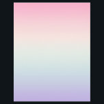 Prospectus 21,6 Cm X 24,94 Cm Arrière - plan de dégradé pâle<br><div class="desc">Arrière - plan de dégradé doux.</div>