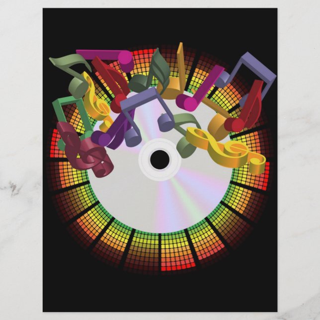 Prospectus 21,6 Cm X 24,94 Cm Arrière - plan de parti (Devant)