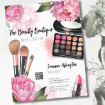 Prospectus 21,6 Cm X 24,94 Cm Artiste de maquillage en aquarelle rose<br><div class="desc">Pleine de teintes vibrantes et de fleurs fantaisistes, cette impression est un festin visuel parfait pour les maquilleurs, les blogueurs de beauté, les influenceurs et tous ceux qui recherchent une touche d'élégance florale colorée avec une touche de glamour. Avec des pivoines rose vif, une palette de maquillage, des pinceaux de...</div>