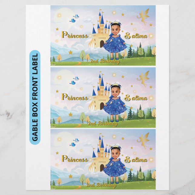 Prospectus 21,6 Cm X 24,94 Cm autocollant (Devant)