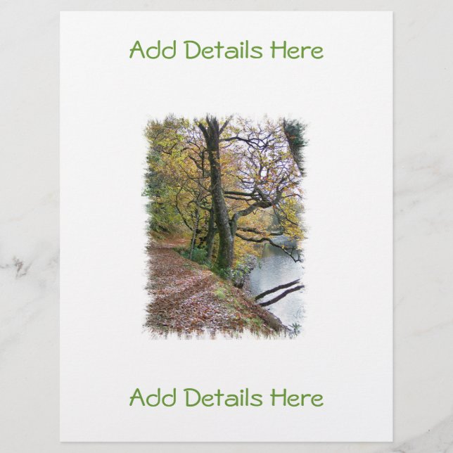 PROSPECTUS 21,6 CM X 24,94 CM AUTOMNE (Devant)