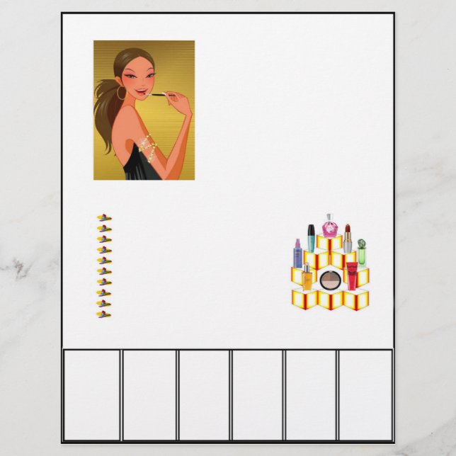 Prospectus 21,6 Cm X 24,94 Cm Avon Flyer (Devant)