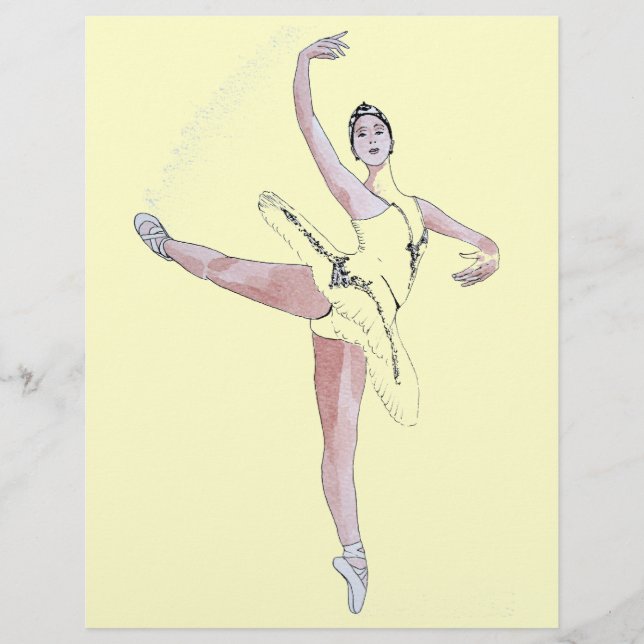 Prospectus 21,6 Cm X 24,94 Cm Ballet (Devant)