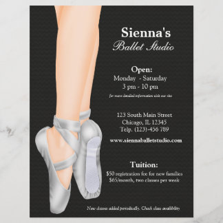 Prospectus 21,6 Cm X 24,94 Cm Ballet Studio