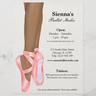 Prospectus 21,6 Cm X 24,94 Cm Ballet Studio
