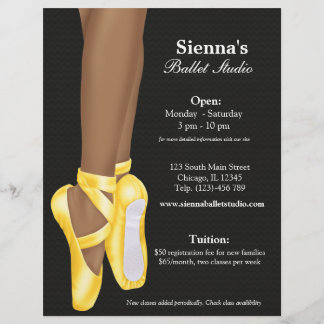 Prospectus 21,6 Cm X 24,94 Cm Ballet Studio