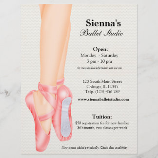 Prospectus 21,6 Cm X 24,94 Cm Ballet Studio