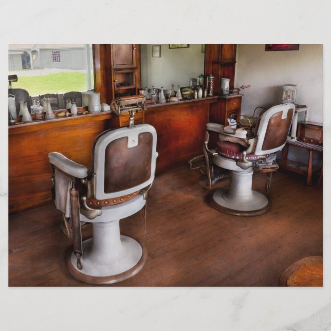 Prospectus 21,6 Cm X 24,94 Cm Barber (Devant)