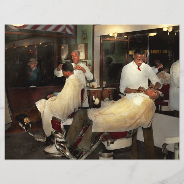 Prospectus 21,6 Cm X 24,94 Cm Barber - Une tradition honorée 1941 (Devant)