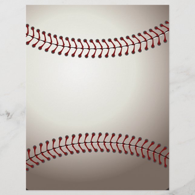 Prospectus 21,6 Cm X 24,94 Cm Baseball (Devant)