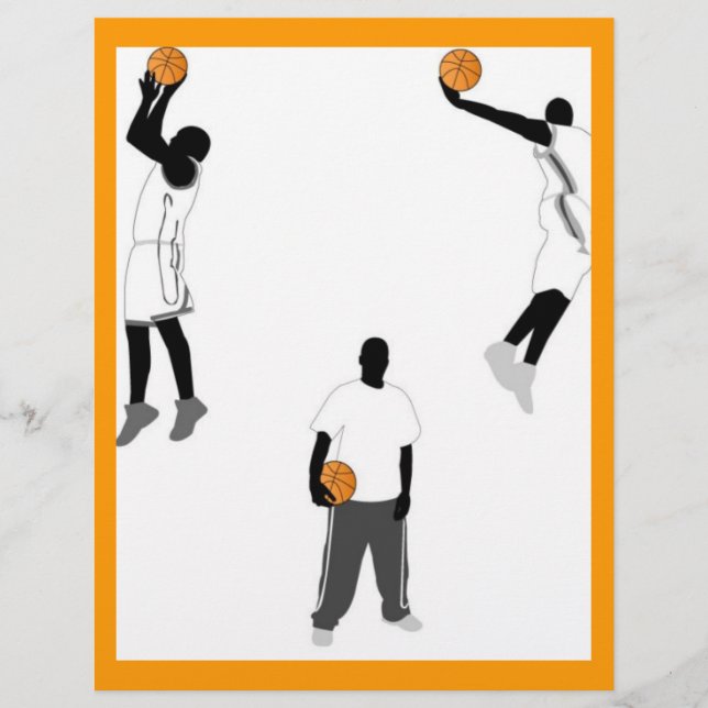 Prospectus 21,6 Cm X 24,94 Cm basketball-hommes (Devant)