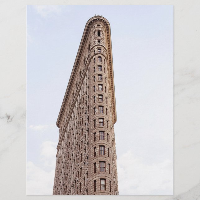 Prospectus 21,6 Cm X 24,94 Cm bâtiment Flatiron  (Devant)
