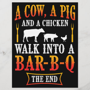 Prospectus 21,6 Cm X 24,94 Cm BBQ   Barbecue Barbecue Barbecue Plaisanterie Gril