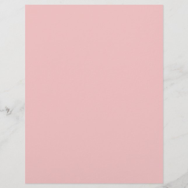 Prospectus 21,6 Cm X 24,94 Cm Bébé rose (couleur solide) (Devant)