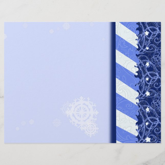 Prospectus 21,6 Cm X 24,94 Cm Bleu hiver (Devant)