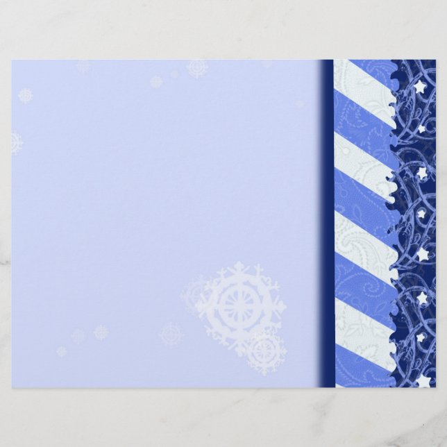 Prospectus 21,6 Cm X 24,94 Cm Bleu hiver (Devant)