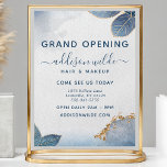 Prospectus 21,6 Cm X 24,94 Cm Blue Gold Aquarelle Botanique Feuille Business<br><div class="desc">Blue Gold Watercolor Botanical Feuille Business Flyer. Parfait pour un salon de beauté,  coiffeur,  maquilleur ou cosmétologue.</div>