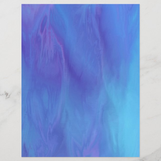 Prospectus 21,6 Cm X 24,94 Cm Blue Skies Bulk Scrapbook Paper Pages (Devant)