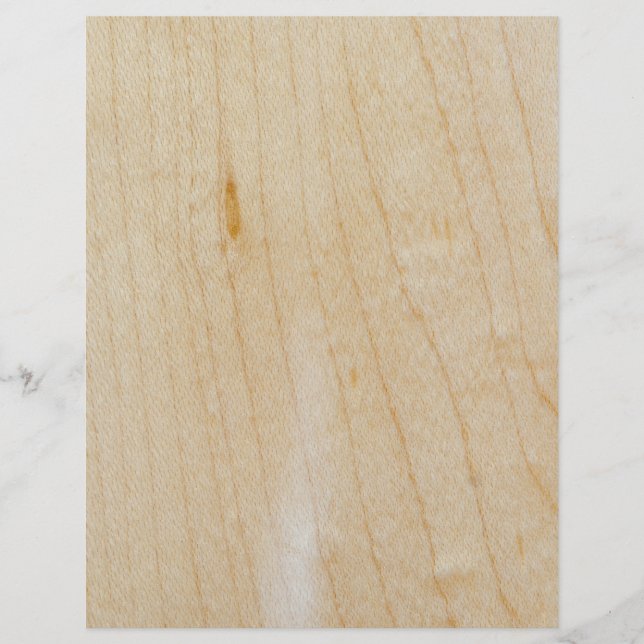 Prospectus 21,6 Cm X 24,94 Cm Bois érable (Devant)