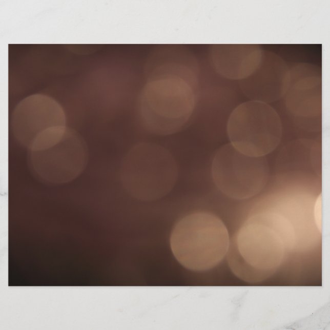 Prospectus 21,6 Cm X 24,94 Cm Bokeh (Devant)