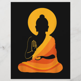 Prospectus 21,6 Cm X 24,94 Cm Bouddha YingYang Zen Yoga, Détendez-vous, Profitez