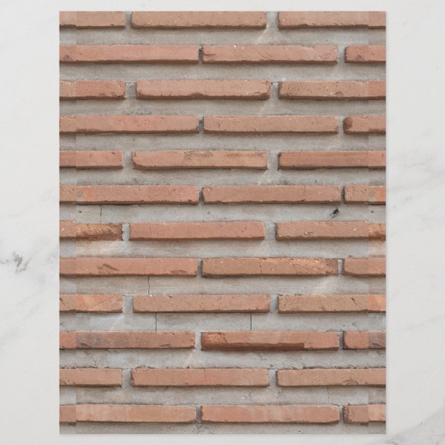 Prospectus 21,6 Cm X 24,94 Cm Brick wall (Devant)