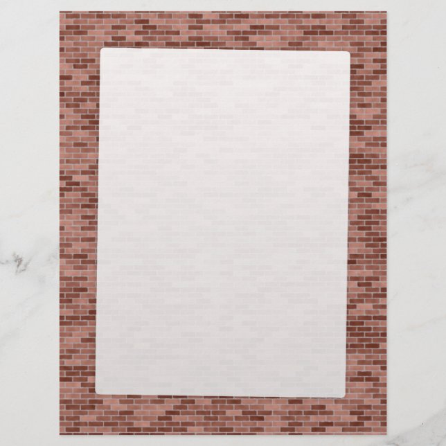 Prospectus 21,6 Cm X 24,94 Cm brique (Devant)