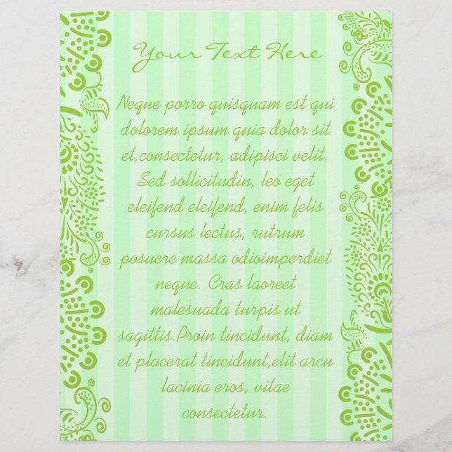 Prospectus 21,6 Cm X 24,94 Cm Brochure Bleu Vert (Devant)