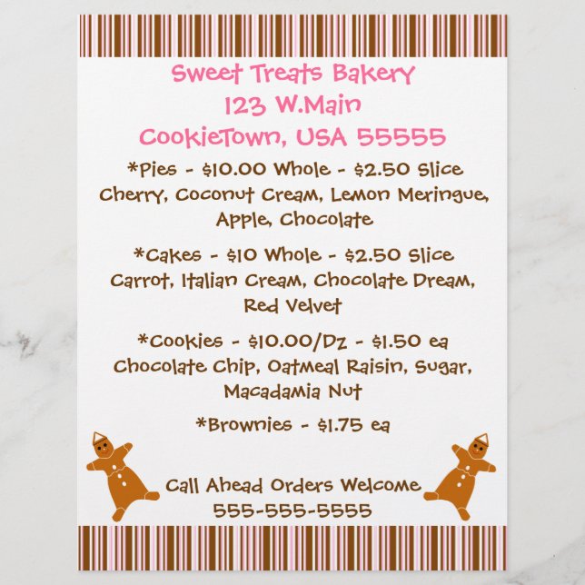 Prospectus 21,6 Cm X 24,94 Cm Brochure circulaire d'affaires (Devant)