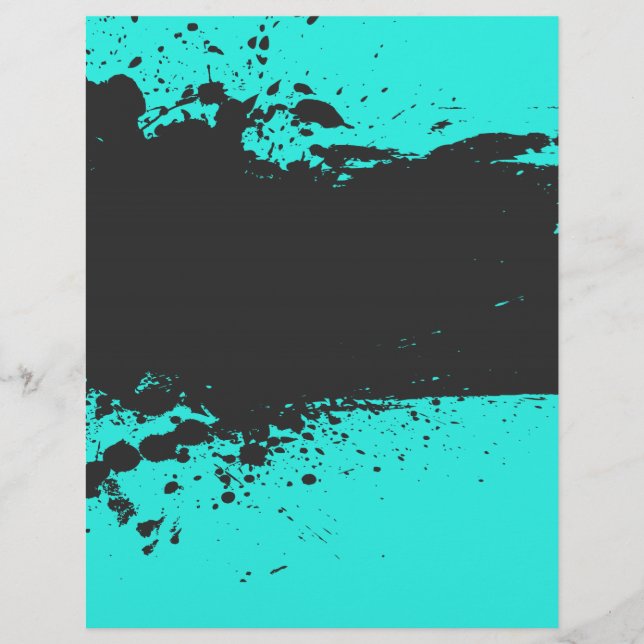 Prospectus 21,6 Cm X 24,94 Cm Brochure de la partie de peinture (Devant)