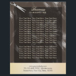 Prospectus 21,6 Cm X 24,94 Cm Brochures de salon de coiffure moderne<br><div class="desc">Brochures de salon de coiffure moderne et élégant.</div>
