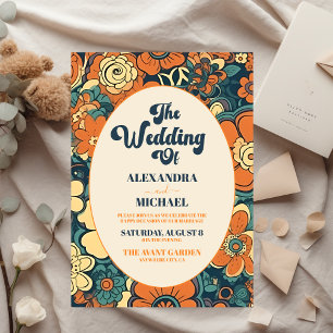 Prospectus 21,6 Cm X 24,94 Cm Budget Coloré Moderne Super Rétro les années 70 Fl